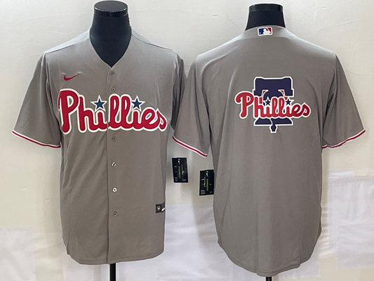 Men's Philadelphia Phillies Gray Replica Team jersey