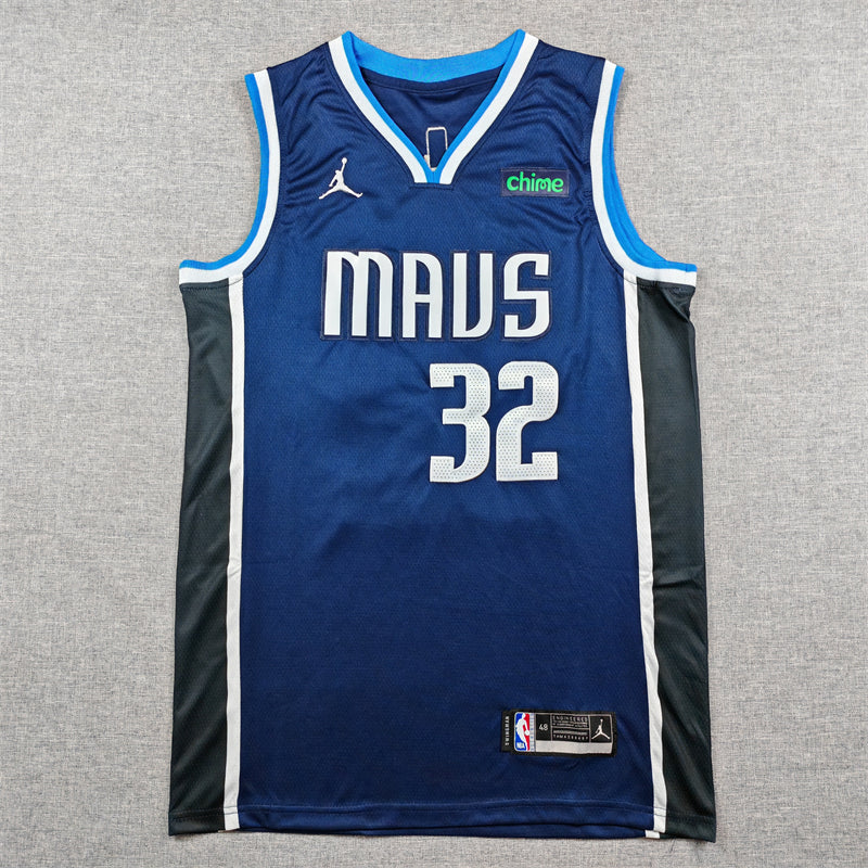 Men's Dallas Mavericks Cooper Flagg #32 Navy 2025 NBA Draft First Round Pick Swingman Jersey - Statement Edition