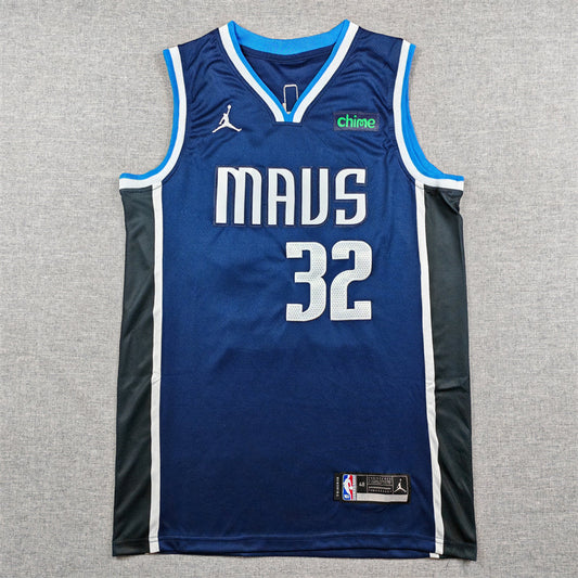 Men's Dallas Mavericks Cooper Flagg #32 Navy 2025 NBA Draft First Round Pick Swingman Jersey - Statement Edition