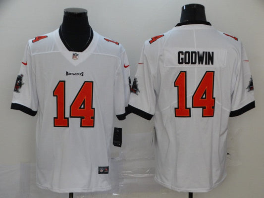 Men's Tampa Bay Buccaneers Chris Godwin #14 White Game jersey