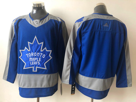 Men's Toronto Maple Leafs Auston Matthews Royal Special Edition Breakaway Blank jersey
