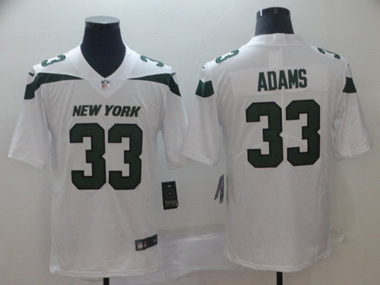Men's New York Jets Jamal Adams #33 White Game jersey