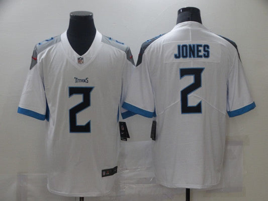 Men's Tennessee Titans Julio Jones #2 White Game jersey