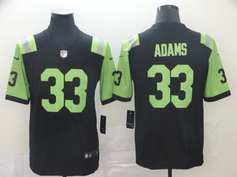 Men's New York Jets Jamal Adams #33 Black City Edition Game jersey
