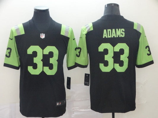Men's New York Jets Jamal Adams #33 Black City Edition Game jersey