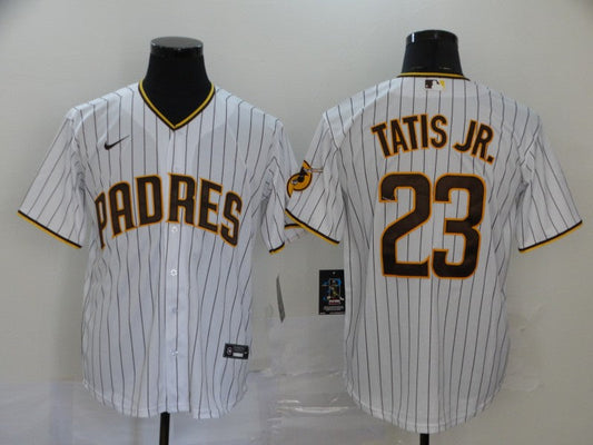Men's San Diego Padres Fernando Tatis Jr. #23 Stitched White jersey