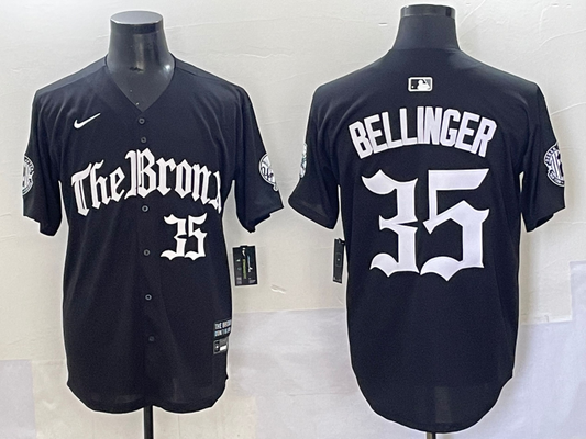 Men's New York Yankees Cody Bellinger #35 Black Alternate Limited Player Jersey