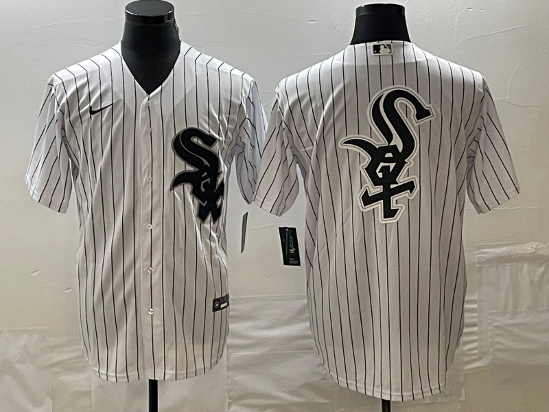 Men's Chicago White Sox White Home Replica Team jersey