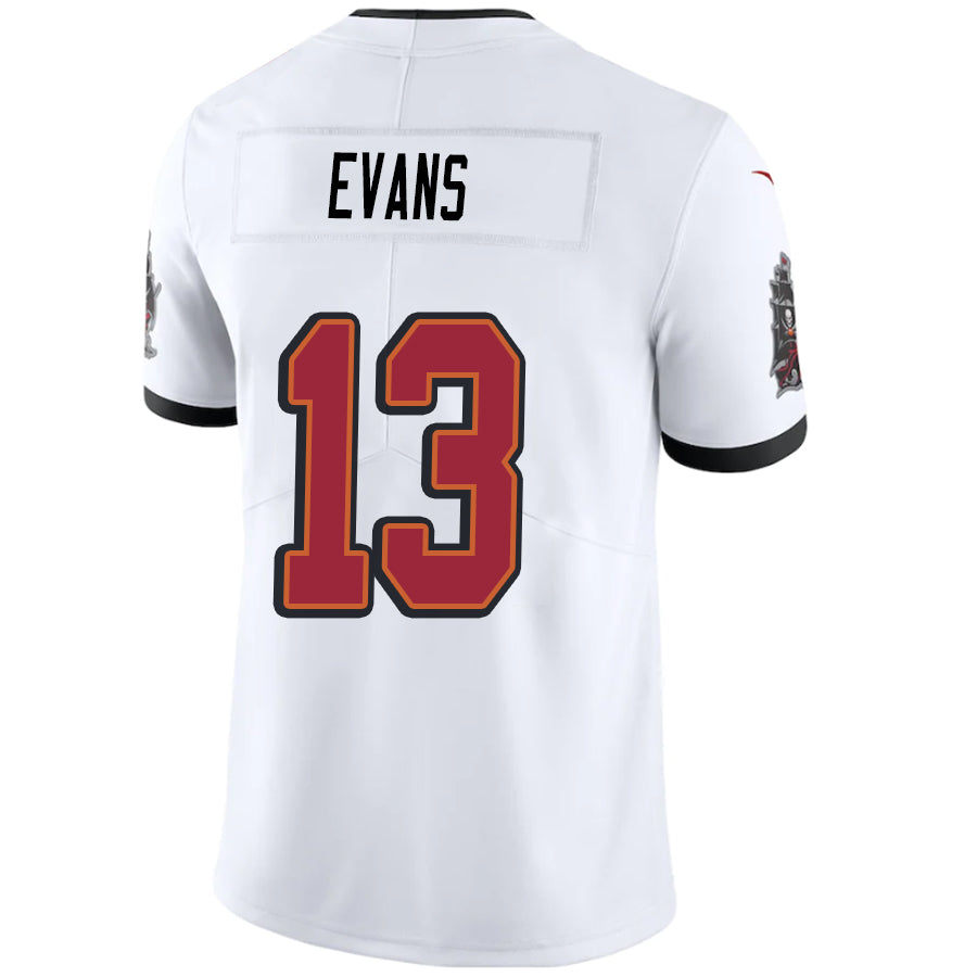 #13 Mike Evans Player TB.Buccaneers White Vapor F.U.S.E. Limited Football Jerseys