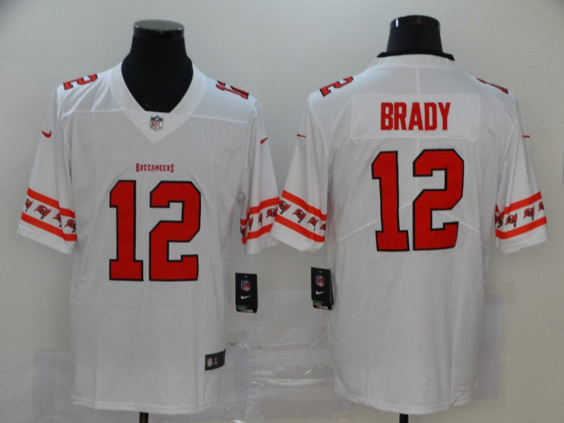 Men's Tampa Bay Buccaneers #12 Tom Brady White Player Game jersey
