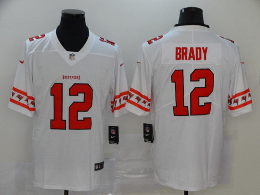 Men's Tampa Bay Buccaneers #12 Tom Brady White Player Game jersey