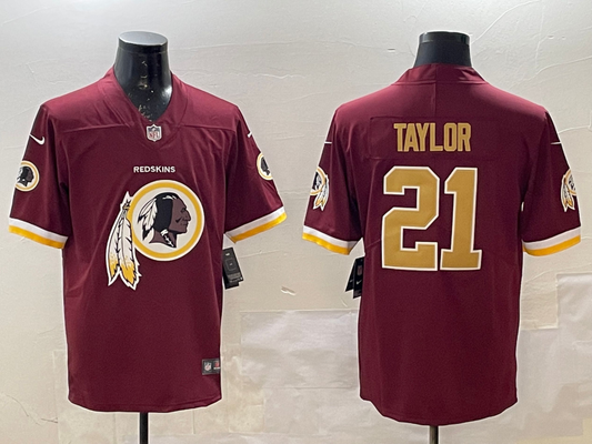 Men's Washington Commanders Sean Taylor #21 Burgundy Game jersey