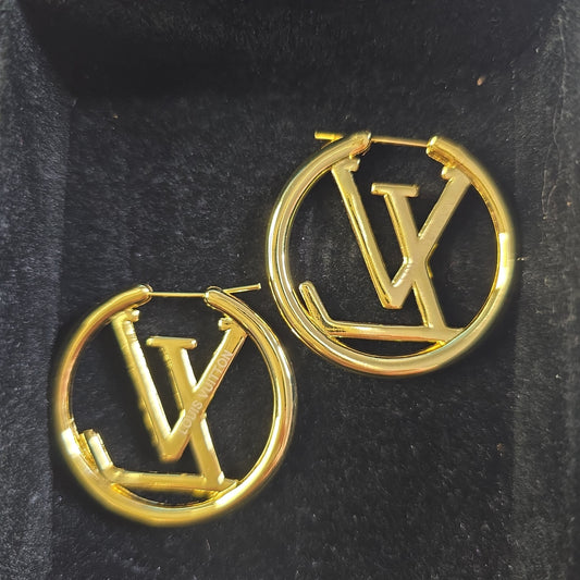 LV Hoops Medium 4CM