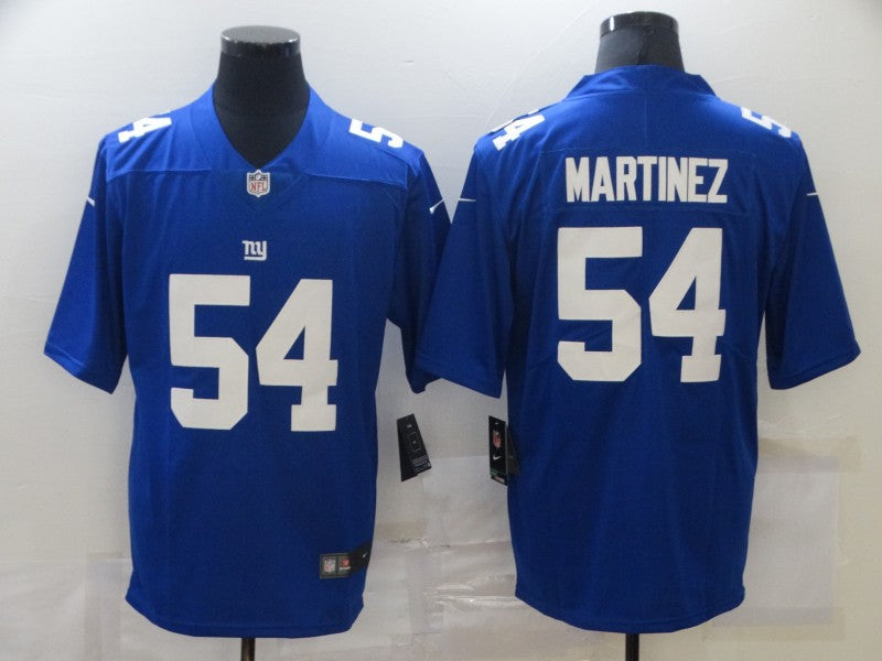 Men's New York Giants Blake Martinez #54 Blue Game jersey