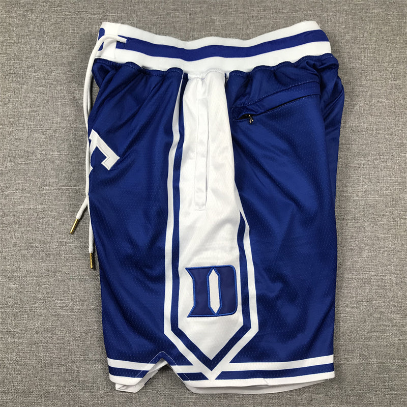 Men's Duke Blue Devils Blue Basketball Shorts