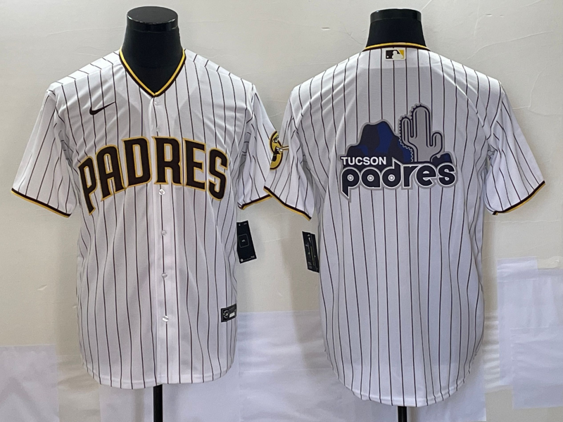Men's San Diego Padres White Home Replica Team jersey