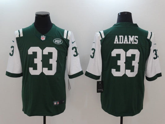 Men's New York Jets Jamal Adams #33 Green Player Game jersey