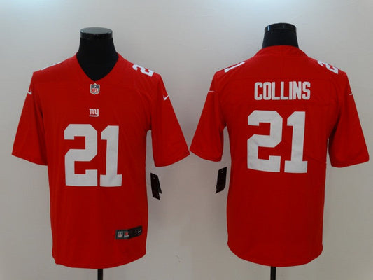 Men's New York Giants Landon Collins #21 Red Game jersey