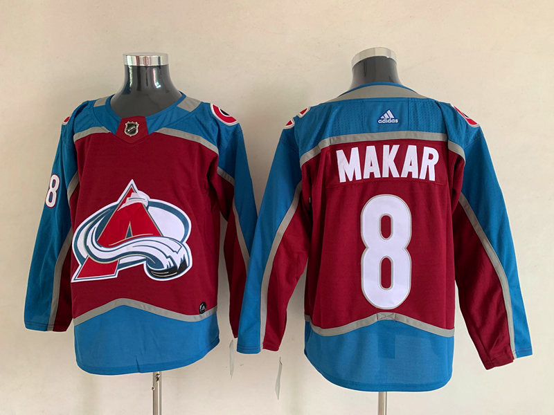 Men's Colorado Avalanche Cale Makar #8 Burgundy Home Breakaway Player jersey