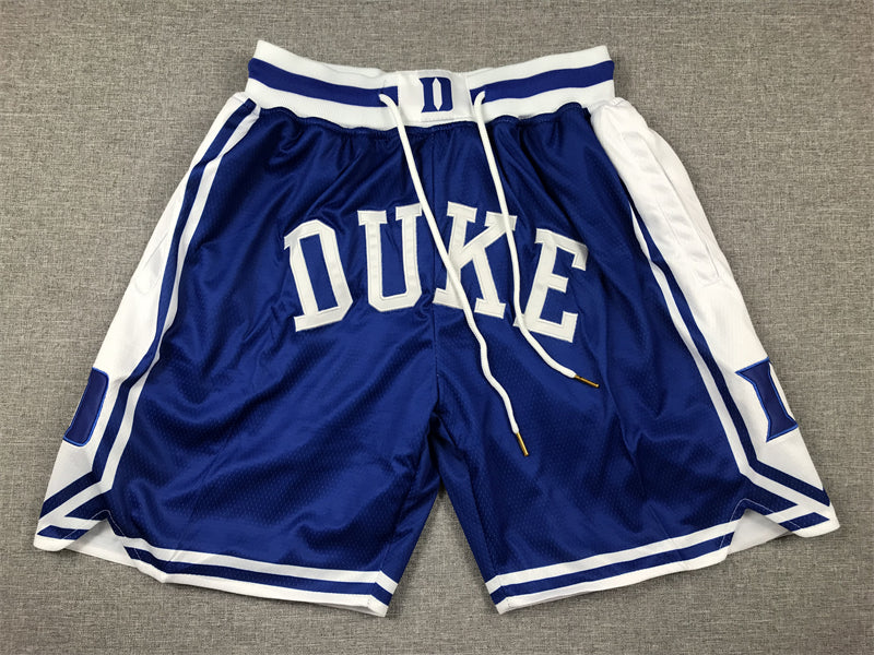 Men's Duke Blue Devils Blue Basketball Shorts