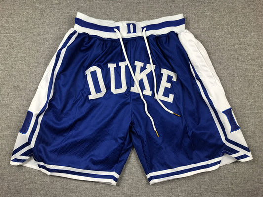 Men's Duke Blue Devils Blue Basketball Shorts