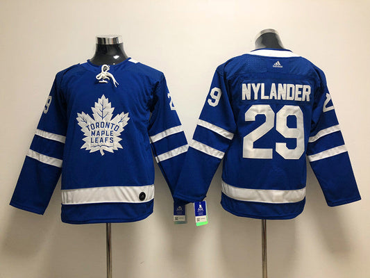 Men's Toronto Maple Leafs William Nylander #29 Blue Player Game jersey