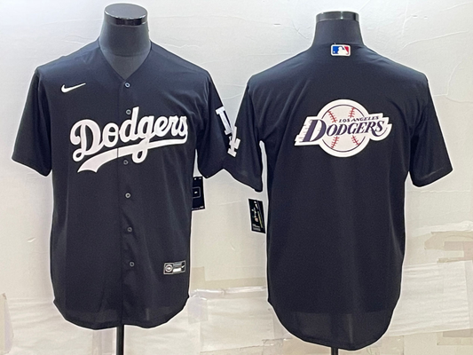 Men's Los Angeles Dodgers Black Collection Player jersey