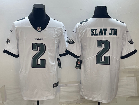 Men's Philadelphia Eagles Darius Slay Jr. #2 White Game jersey