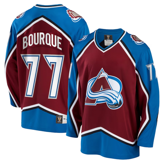 Men's Colorado Avalanche Ray Bourque #77 Maroon Home Breakaway Player jersey
