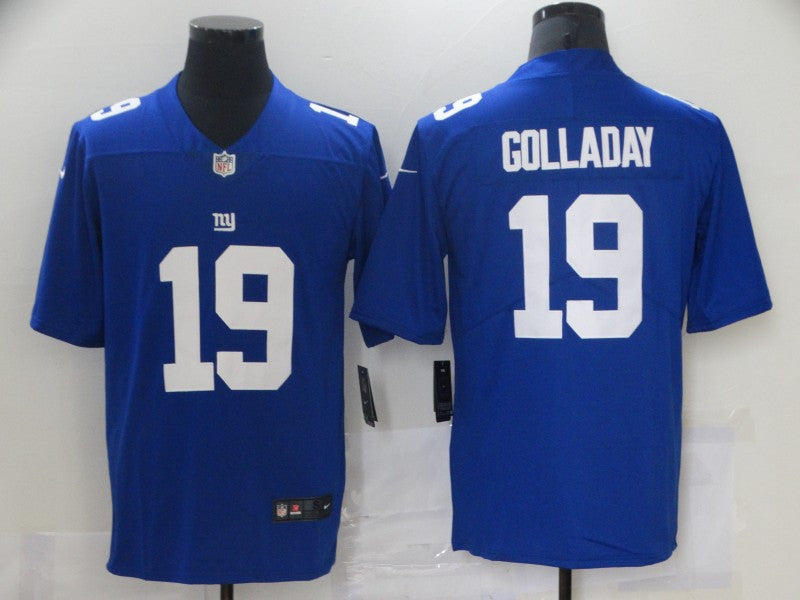 Men's New York Giants Kenny Golladay #19 Blue Game jersey