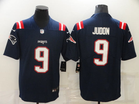 Men's New England Patriots Matthew Judon #9 Navy Game jersey