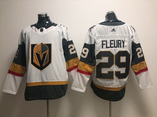 Men's Vegas Golden Knights Marc-Andre Fleury #29 White Breakaway Player jersey