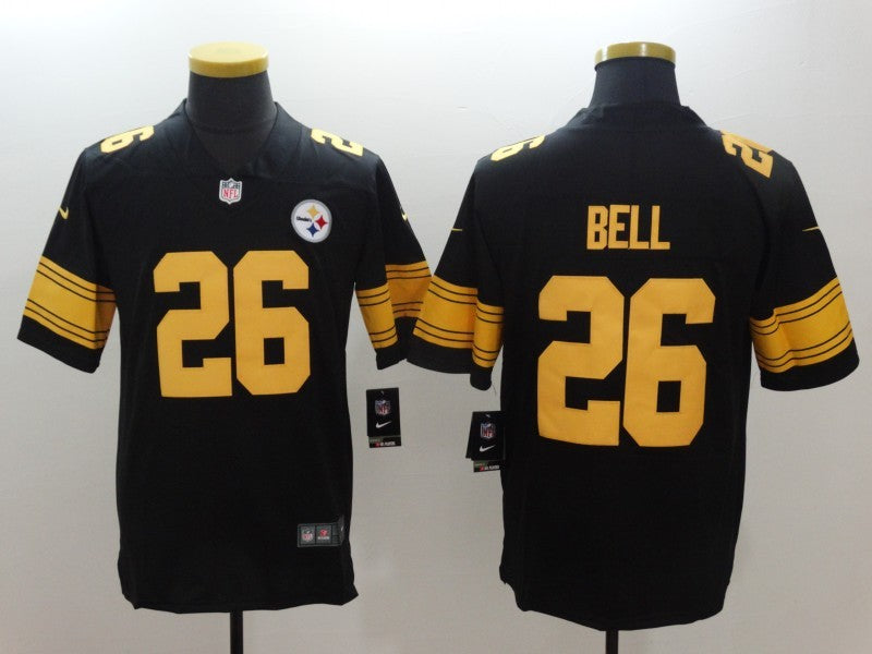 Men's Pittsburgh Steelers LeVeon Bell #26 Black Alternate Legend jersey
