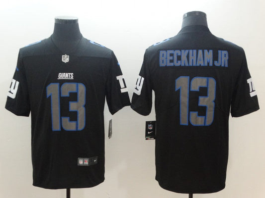 Men's New York Giants Odell Beckham Jr. #13 Black Game jersey