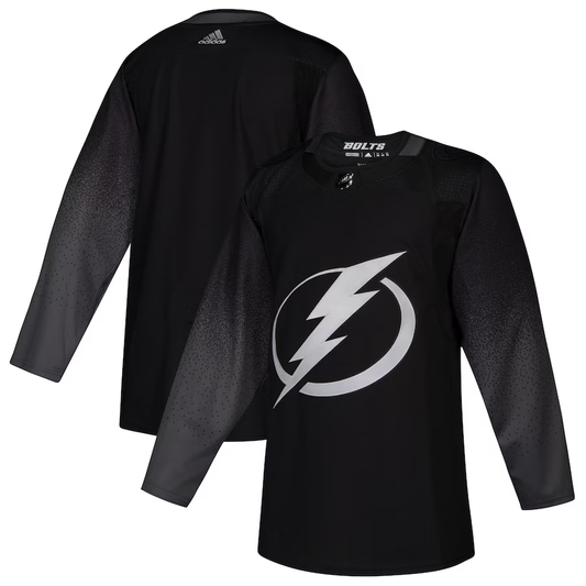 Men's Tampa Bay Lightning Black Alternate Authentic Blank jersey