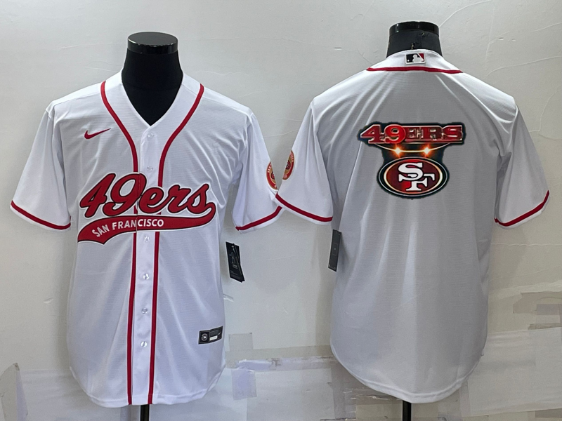 Men's San Francisco 49ers White Game jersey