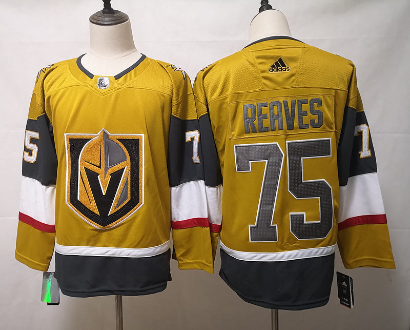 Men's Vegas Golden Knights Ryan Reaves #75 Gold Breakaway Player jersey