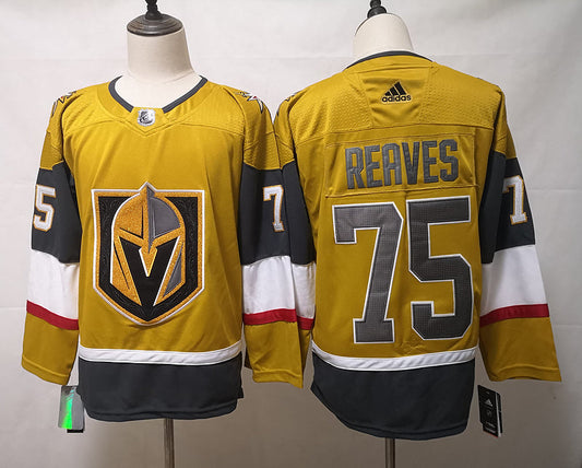 Men's Vegas Golden Knights Ryan Reaves #75 Gold Breakaway Player jersey