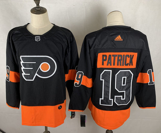 Men's Philadelphia Flyers Nolan Patrick #19 Black Player jersey