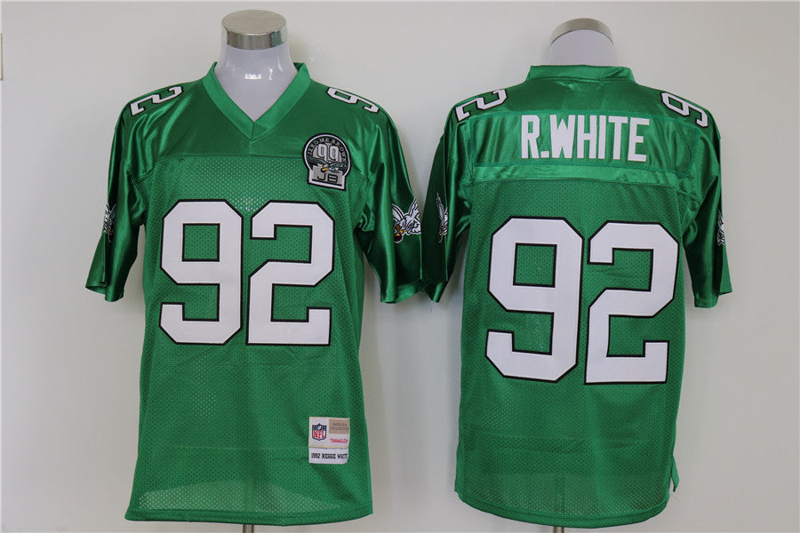 Men's Philadelphia Eagles Reggie White Mitchell & Ness Kelly Green Legacy Replica jersey