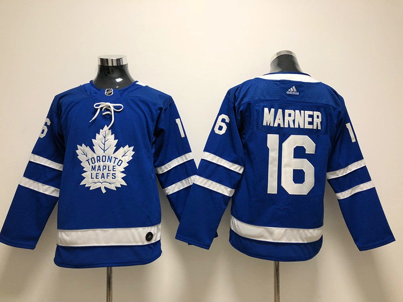 Men's Toronto Maple Leafs Mitch Marner #16 Blue Game jersey