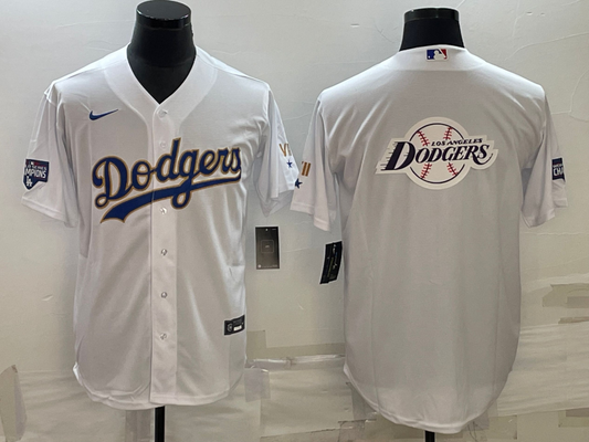 Men's Los Angeles Dodgers White Authentic Game jersey