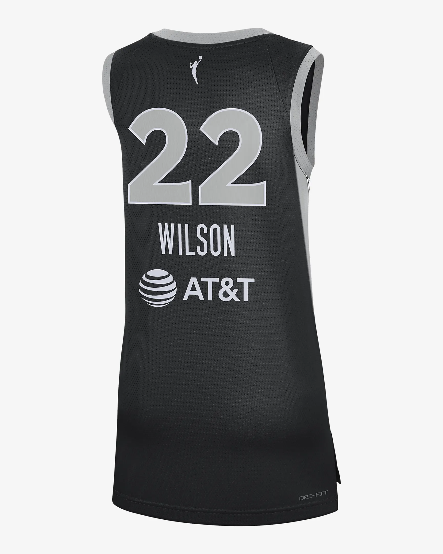 Men's Las Vegas Aces A������������Ja Wilson #22 Black Player Jersey