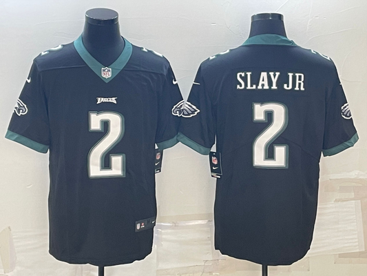 Men's Philadelphia Eagles Darius Slay Jr. #2 Black Game jersey