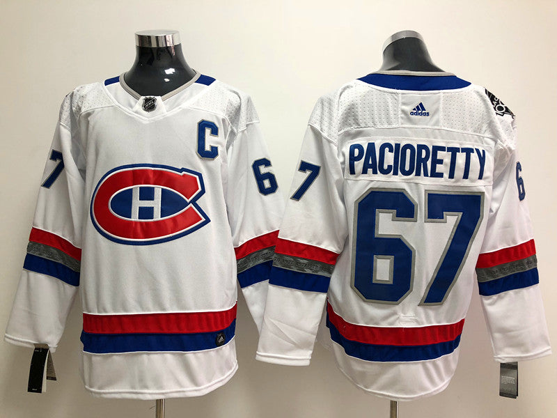 Men's Montreal Canadiens Max Pacioretty #67 White Player Game jersey
