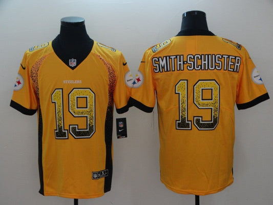 Men's Pittsburgh Steelers JuJu Smith-Schuster #19 Gold Game jersey
