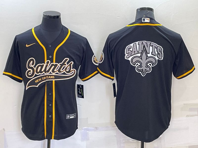 Men's New Orleans Saints Black Game jersey