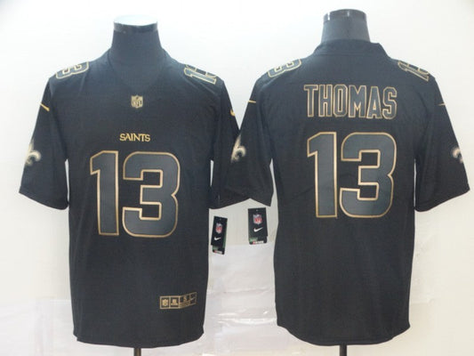 Men's New Orleans Saints Michael Thomas #13 Black Game jersey