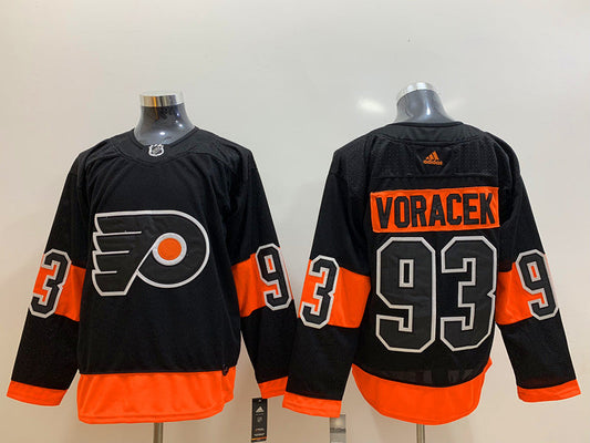 Men's Philadelphia Flyers Jakob Voracek #93 Black Player jersey
