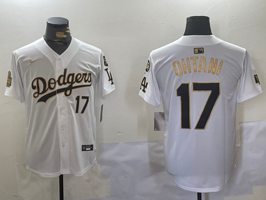 Men's Los Angeles Dodgers Shohei Ohtani White Game jersey